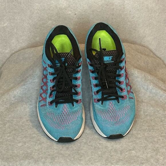Nike Women's Air Zoom Pegasus 32 Running Shoes Blue Size 8.5 - Picture 3 of 7